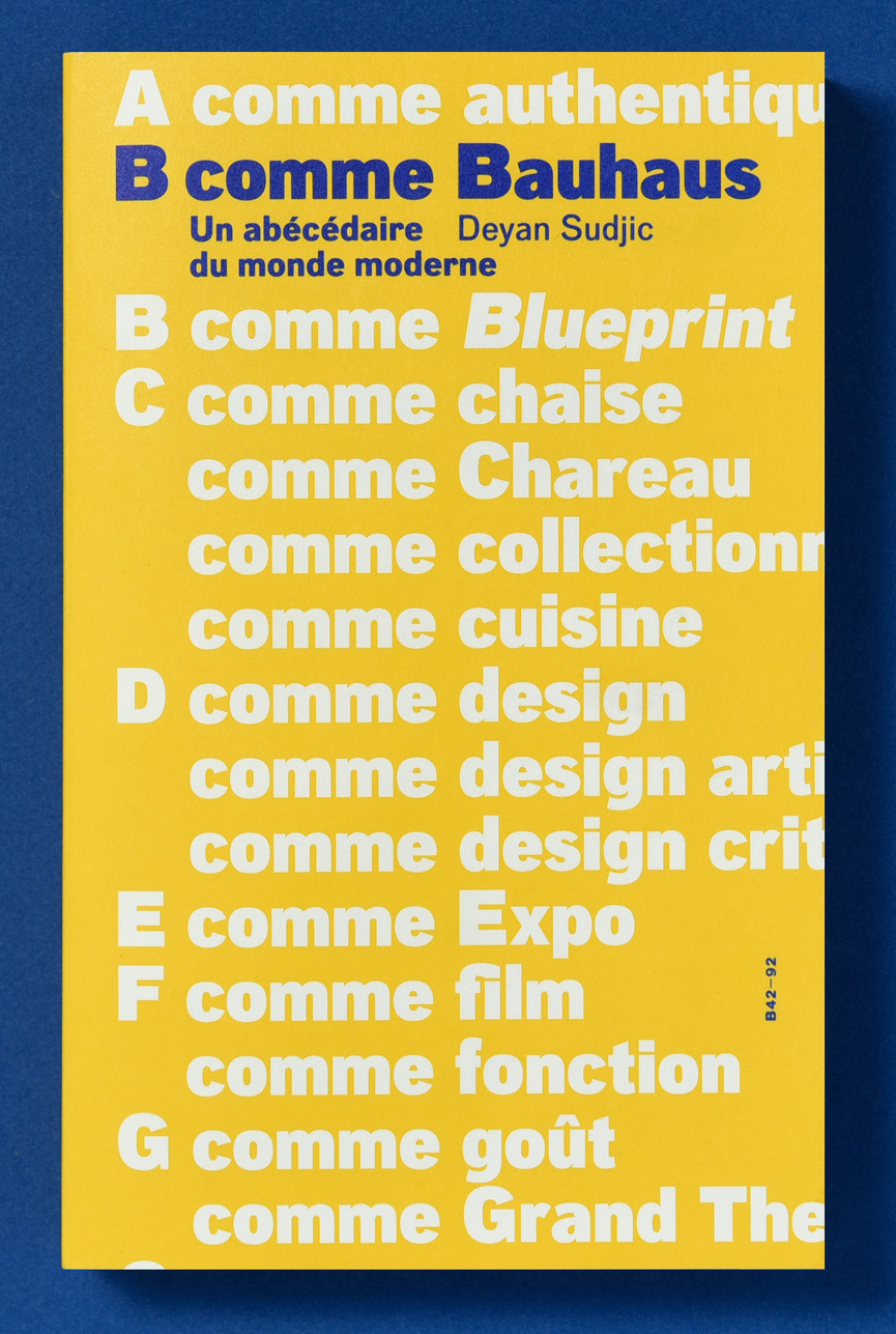 AND - b comme bauhaus- Deyan Sudjic